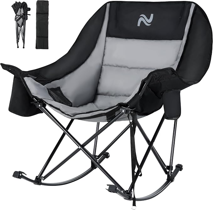Slsy Oversized Rocking Camping Chair by Slsy