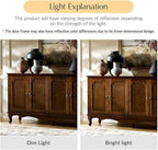 HULALA HOME Sideboard Buffet Cabinet - Image 6