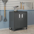 Manhattan Comfort Fortress Rolling Garage Storage Cabinet - Image 2