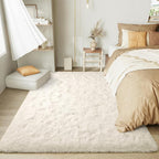 LOCHAS 4x6 Area Rugs Fluffy Living Room Carpets - Image 3