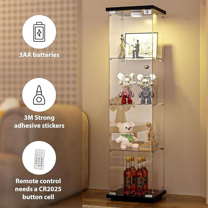 FANYUSHOW Glass Display Cabinet - Image 5