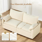 Vesgantti 74" Loveseat Sofa for Living Room, Comfy Cloud Couch Deep Seat - Image 4