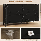 JASIWAY Buffet Cabinet with Storage, Modern Coffee Bar Cabinet Console Table - Image 6