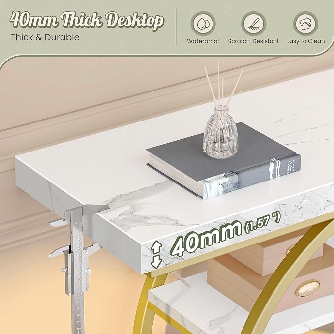 Huuger 41.3 Inch Entryway Table - Image 7