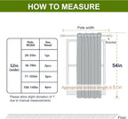 NICETOWN Bedroom Blackout Curtain Panel - Image 2