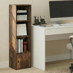 Furinno LUDER Book Shelf, 4-Tier Bookshelf - Image 2