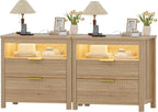 WOOVIVS End Table Set of 2 by WOOVIVS