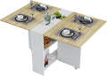 Tiptiper Folding Dining, Versatile Dinner Table by Tiptiper