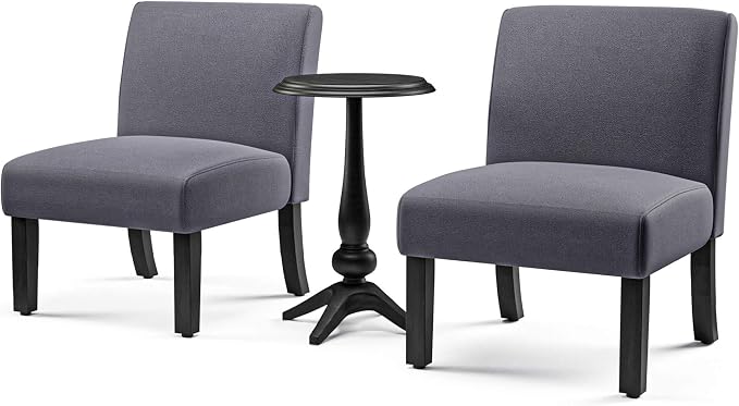 Furniture of America Casey Transitional 2-Piece Wood Round Pedestal Accent - Image 4