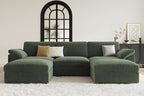 EASE MOOSE Sectional Modular Sofa, FSC Certified Oversized U Shape Sectional - Image 3