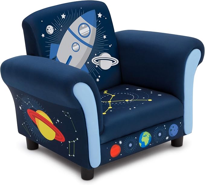 Delta Children Space Adventures Kids Upholstered Chair - Image 4