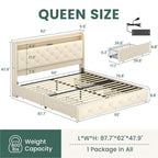 LARMACE Queen Size Bed Frame - Image 2