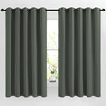 NICETOWN Blackout Bedroom Curtains 66 inches Long, Grommet Light Reducing by NICETOWN