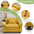 Oprisen Modular Sectional Sofa, Comfy Cloud Couch, Chenille Sofa Sleeper - Image 6