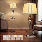 Rustic Floor Lamp for Living Room by LuxSightCollection