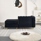 Luxury Velvet Chaise Lounger - Image 6