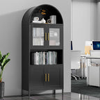 VEXPOR 73" Tall Arched Kitchen Pantry Cabinet - Image 8