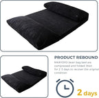 MAXYOYO Folding Sofa Bed, Extra Thick and Long Floor Sofa Convertible Sleeper - Image 7