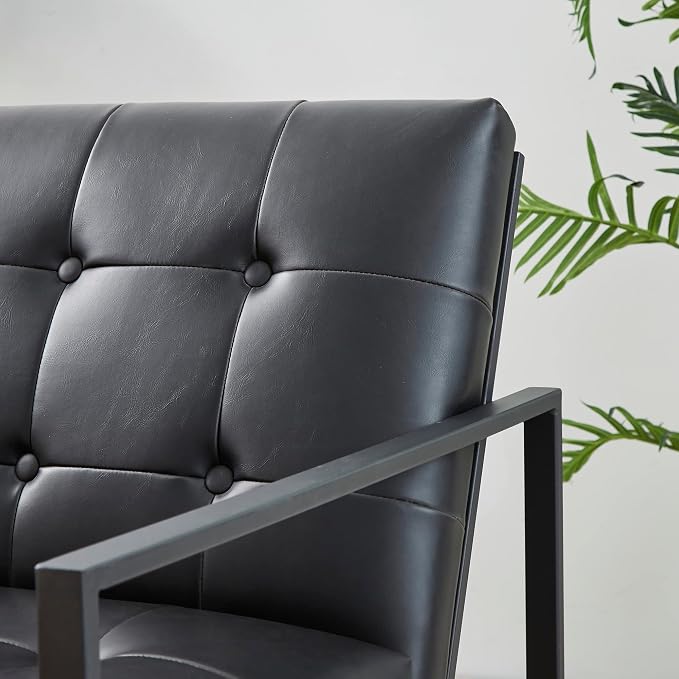 Glitzhome Mid Century Modern Accent Chair, Modern Living Room Chairs - Image 10
