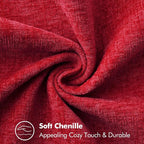 MIULEE Decorative Couch Throw Pillow Covers 18x18 Inch Red 2 Pack | Summer - Image 7