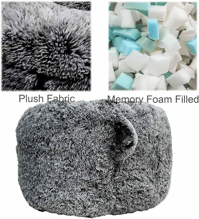 Bean Bag Chairs, Memory Foam Stuffing Bean Bag Chair - Image 3