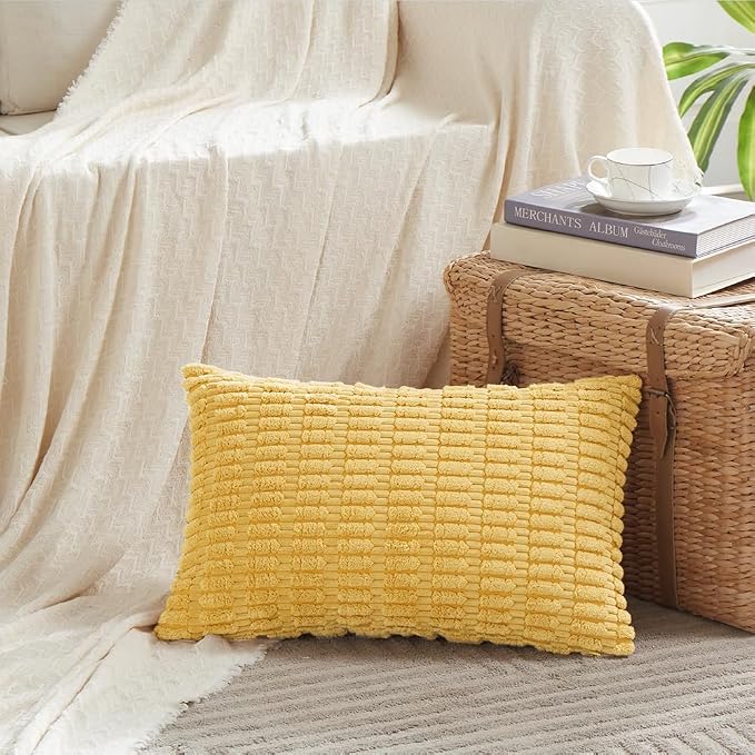 Fancy Homi 4 Packs Decorative Throw Pillow Covers - Image 2