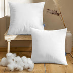 MIULEE Pillow Insert 18x18 Inch Set of 2, Decorative Throw Pillow Inserts | - Image 8