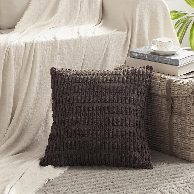 Fancy Homi 4 Packs Decorative Throw Pillow Covers - Image 2