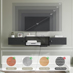 HOOBRO 55" Floating TV Stand - Image 4