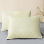CaliTime Decorative Standard Throw Pillow Covers 26 X 20 Inches Beige | Pack of by CaliTime