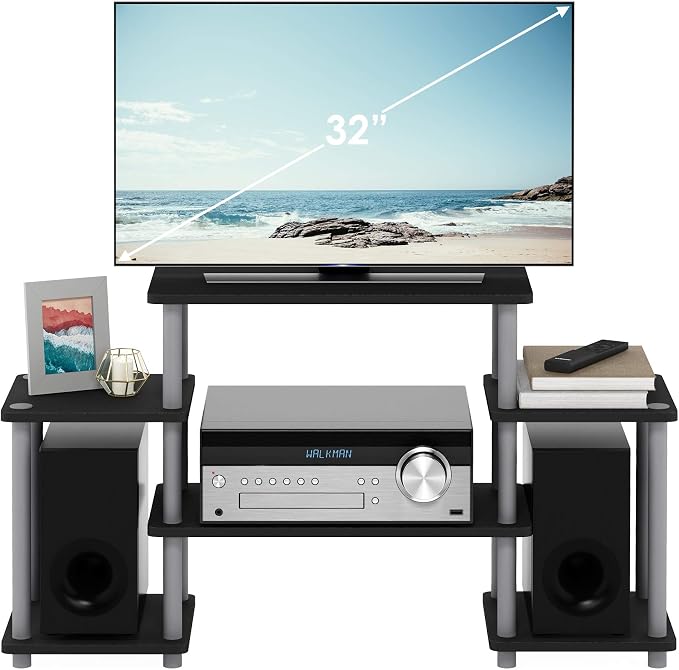 Furinno Turn-N-Tube No Tools Entertainment TV Stands - Image 4