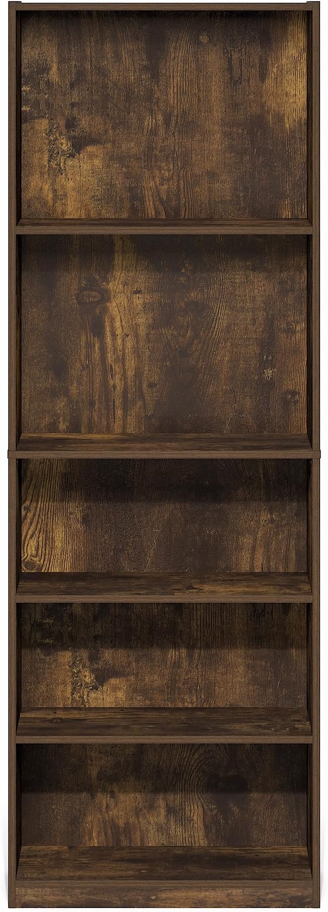Furinno Jaya Book Shelf, 5-Tier Tall Book Shelf, Bookcase - Image 7