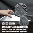 Outdoor Swivel Lounge Chair Cover, Waterproof Heavy Duty Outdoor Chair Covers - Image 4