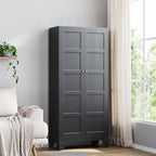 Yizosh Metal Pantry Cabinet, by Yizosh