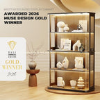 BROTTAR Large Rounded Display Cabinet - Image 3