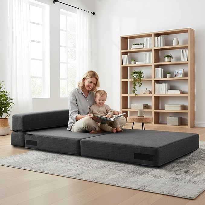 ANONER Folding Sleeper Chair Sofa Bed - Image 2