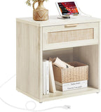 LEYAOYAO Rattan Nightstand by LEYAOYAO-Findtheshiningpointofyourideallife%EF%BC%81