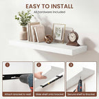 Dreamland 16 Inches Floating Shelves - Image 5
