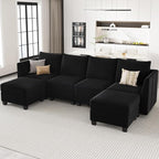 Belffin Modular Sectional Sofa U Shaped Couch by Belffin