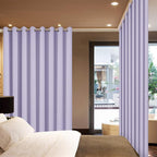 Yakamok Lilac Room Darkening Curtains 84 inch Lavender Sliding Door Drapes | 1 - Image 2