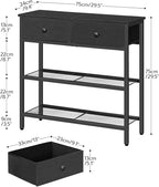 HOOBRO 29.5" Narrow Console Table - Image 3