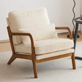 VINGLI Upgraded Premium Corduroy Accent Chair, Upholstered Arm Chair, Solid by VINGLI