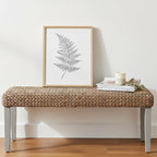 Solid Wood Acacia Indoor Bench - Image 9