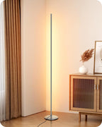 EDISHINE LED Corner Floor Lamp, Minimalist Dimmable Light by EDISHINE