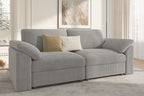 EASE MOOSE Comfty 2 Seat Couch, FSC Certified Modern Deep Seat Sectional Modular - Image 4
