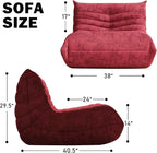YVDNHP Bean Bag Chair, Fireside Chair Bean Bag Sofa Large Bean Bag Chair - Image 2