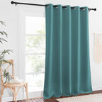 NICETOWN Sliding Door Window Treatment Blackout Patio Door Curtain Panels - Image 8