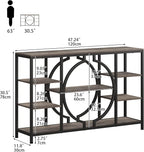 GiftGo 47" Industrial Console Tables - Image 2