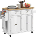 HOMCOM Kitchen Island Cart by HOMCOM
