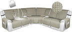 HDCAXKJ 100% Waterproof Reclining Sectional Couch Covers L Shape Recliner Sofa by HDCAXKJ